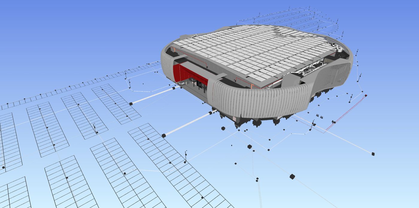 Arena Multiuso de Salvador - Vista do projeto