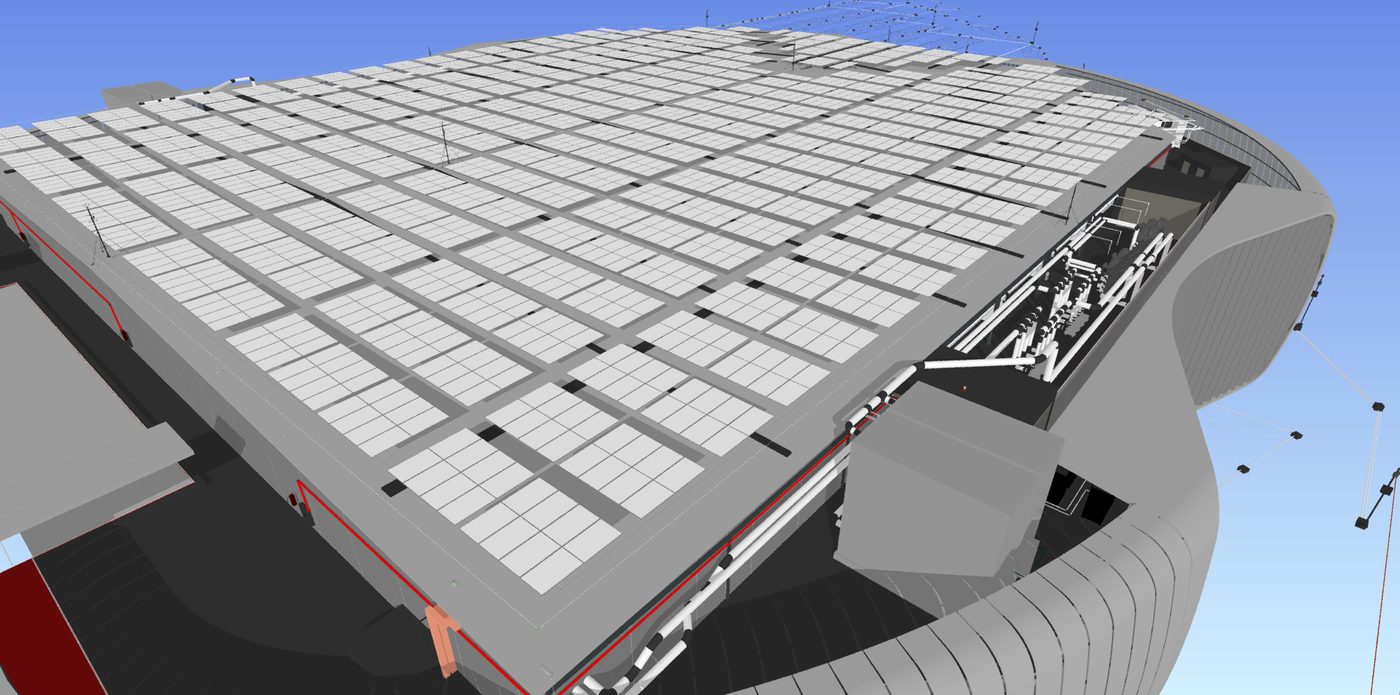 Arena Multiuso de Salvador - Modelo 3D