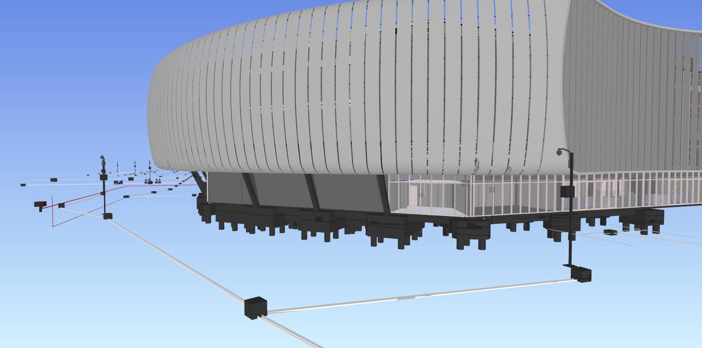 Arena Multiuso de Salvador - Corte