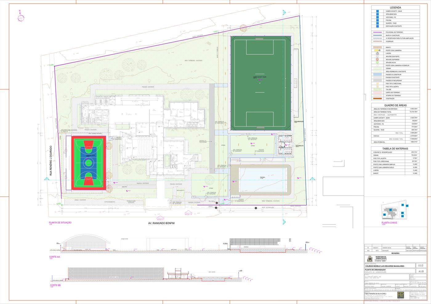 Escolas Gov. Bahia - Planta urbanistica 4