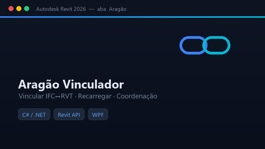 Aragao Vinculador - plugin Revit para vincular IFC e RVT