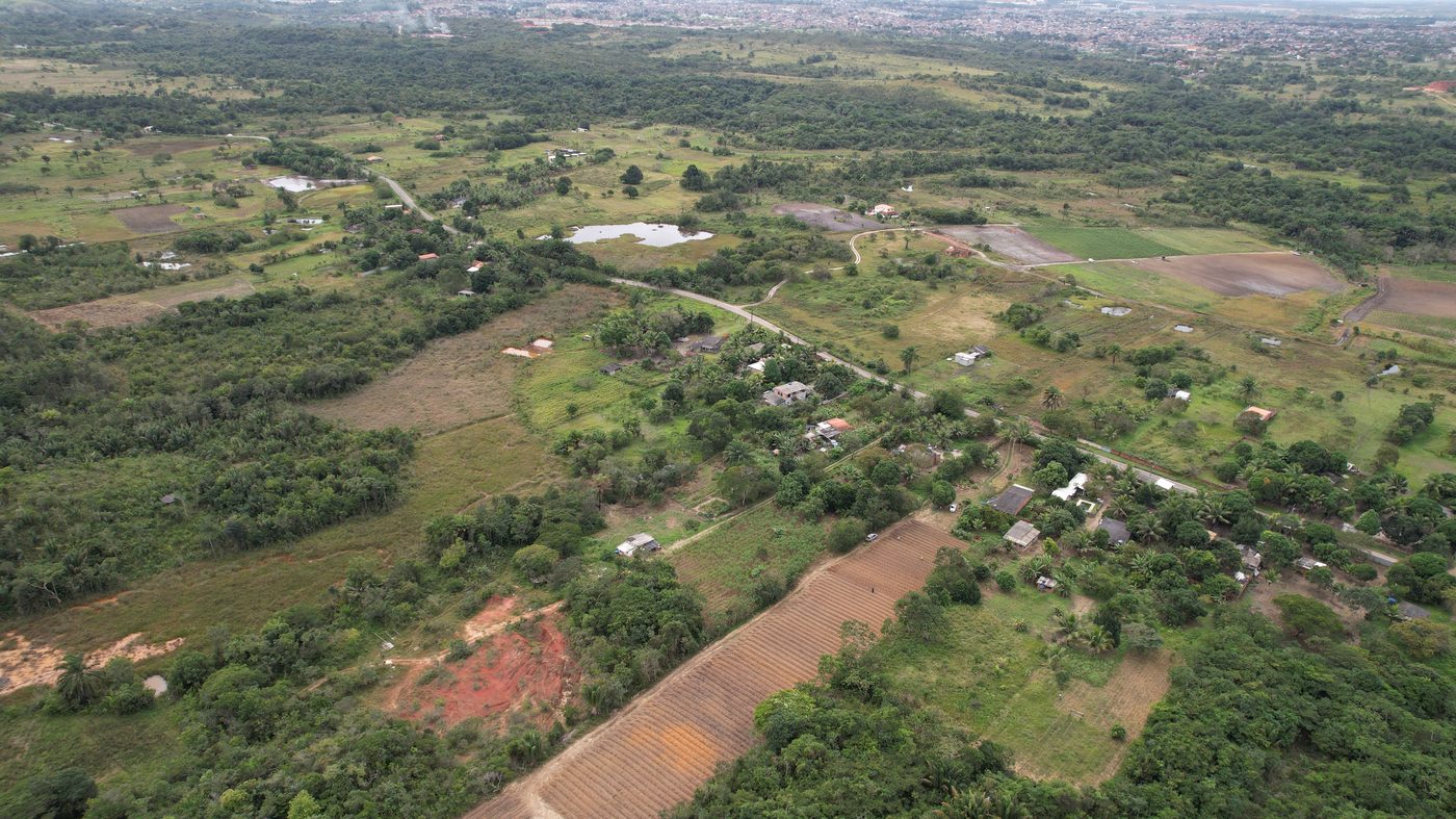 Complexo Poty - Foto aerea do terreno