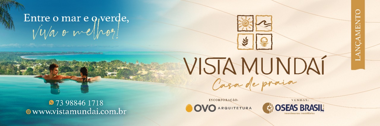 Vista Mundai - Banner comercial Casa de Praia